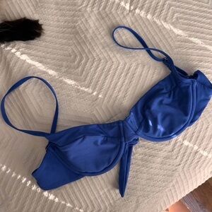 Monday Swimwear Blue Bikini Top
